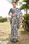 Victorious By Vallabhi Printed Moss Georgette Sarees Wholesale Shop In Surat